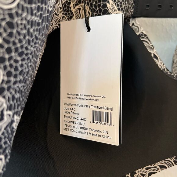 Knix Wing Woman Contour Bra in Lace Peony - Picture 6 of 6